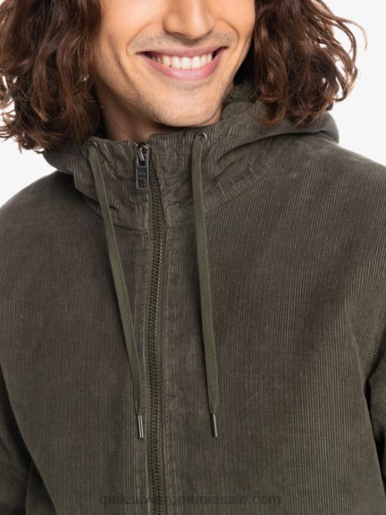 frunza de strugure geacă din catifea cu triplu stringer XT6B1557 bărbați Quiksilver