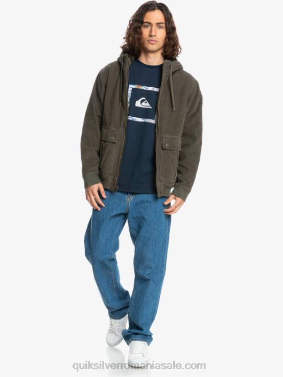 frunza de strugure geacă din catifea cu triplu stringer XT6B1557 bărbați Quiksilver
