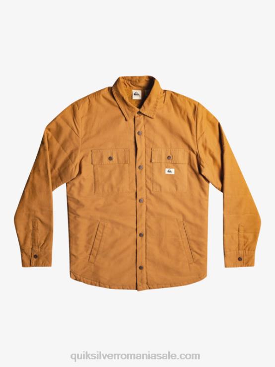 zahar brun jachetă de pânză pentru corvoare XT6B1567 bărbați Quiksilver