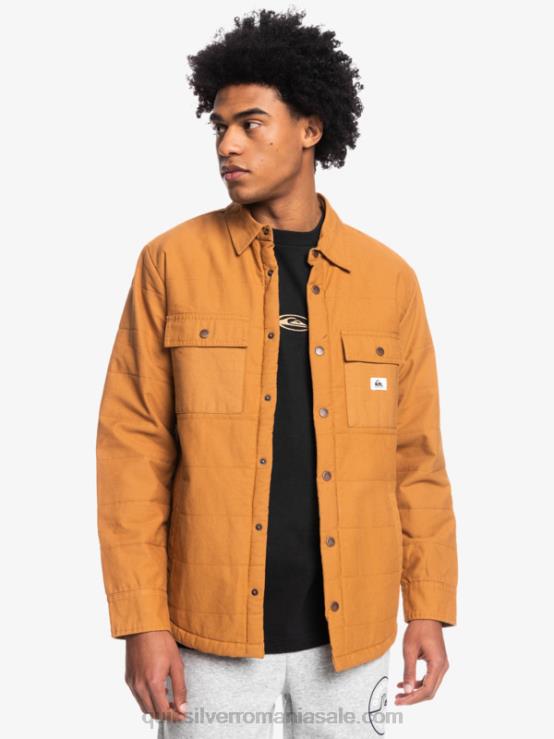 zahar brun jachetă de pânză pentru corvoare XT6B1567 bărbați Quiksilver