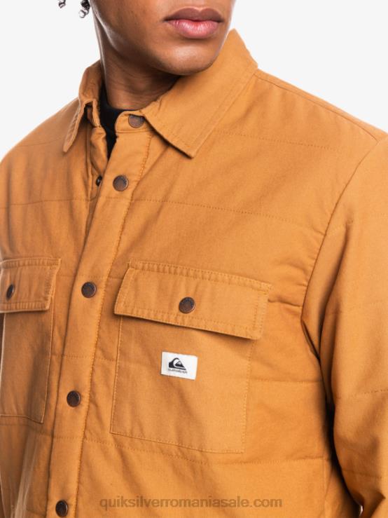 zahar brun jachetă de pânză pentru corvoare XT6B1567 bărbați Quiksilver