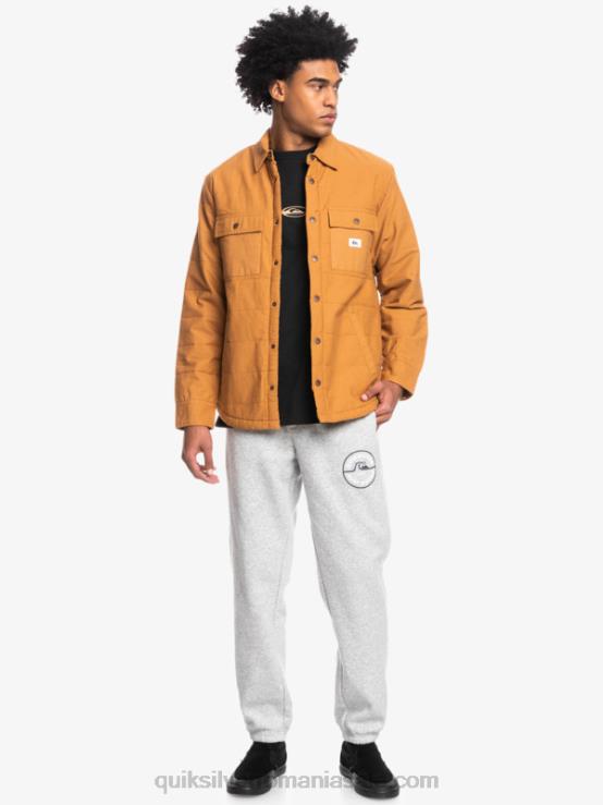 zahar brun jachetă de pânză pentru corvoare XT6B1567 bărbați Quiksilver