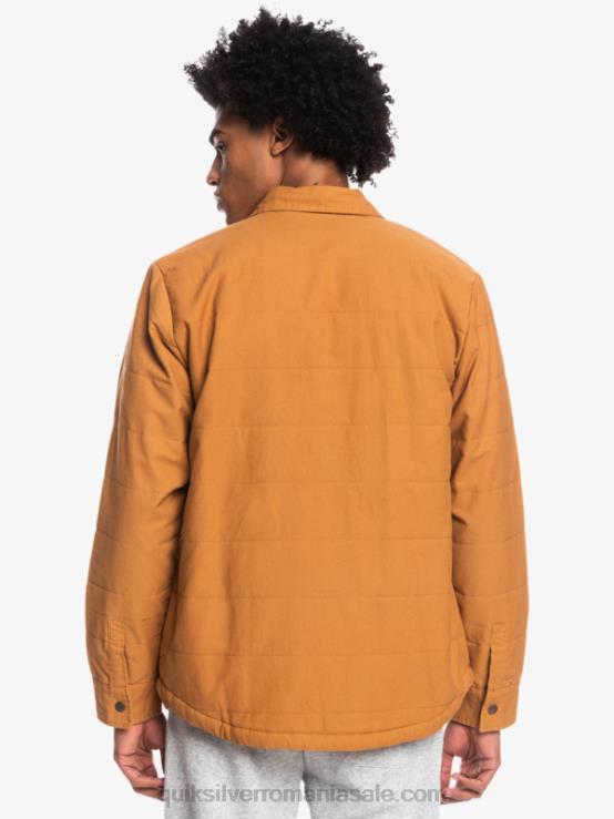 zahar brun jachetă de pânză pentru corvoare XT6B1567 bărbați Quiksilver