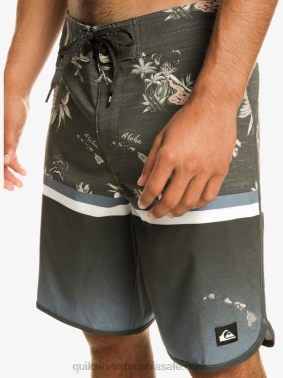 Marea Bering surfsilk division scallop 19 boardshorts XT6B1397 bărbați Quiksilver