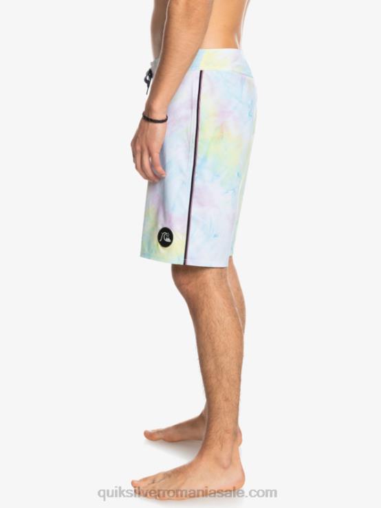 alb surfsilk piped 18 boardshorts XT6B1749 bărbați Quiksilver