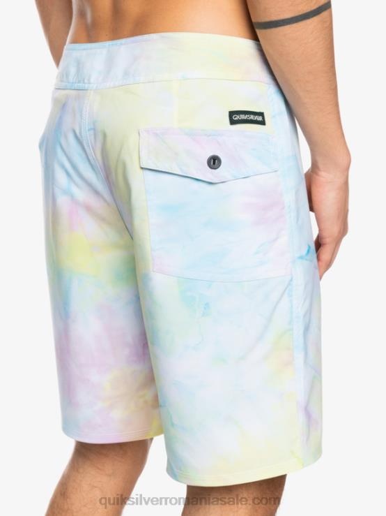 alb surfsilk piped 18 boardshorts XT6B1749 bărbați Quiksilver