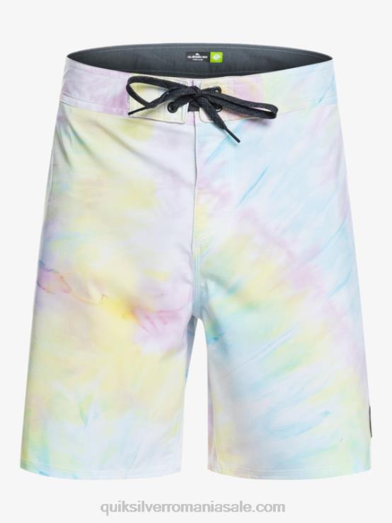 alb surfsilk piped 18 boardshorts XT6B1749 bărbați Quiksilver