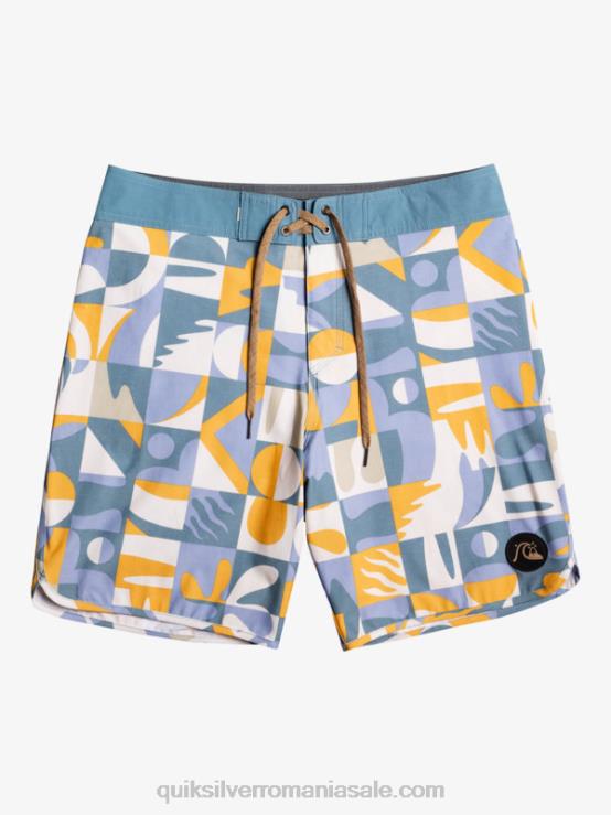 albastru Ashley boardshorts hempstretch scallop 19 XT6B1743 bărbați Quiksilver