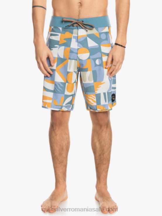 albastru Ashley boardshorts hempstretch scallop 19 XT6B1743 bărbați Quiksilver