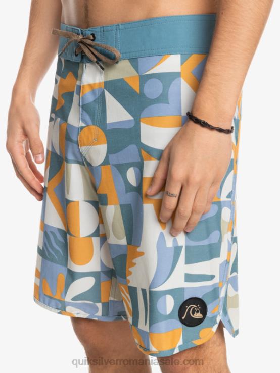 albastru Ashley boardshorts hempstretch scallop 19 XT6B1743 bărbați Quiksilver