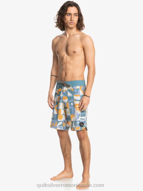 albastru Ashley boardshorts hempstretch scallop 19 XT6B1743 bărbați Quiksilver