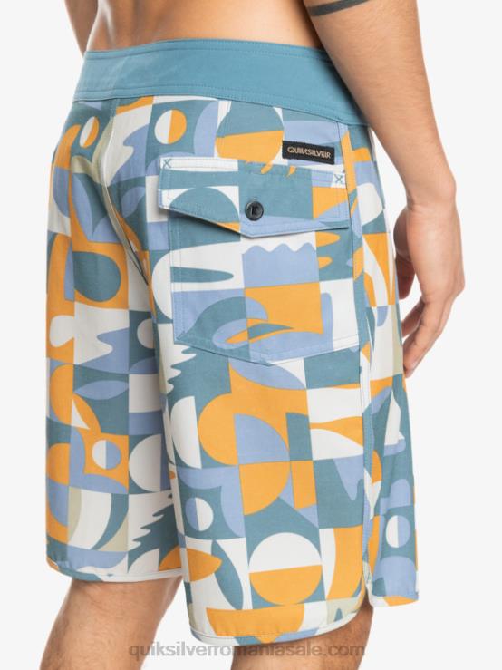 albastru Ashley boardshorts hempstretch scallop 19 XT6B1743 bărbați Quiksilver