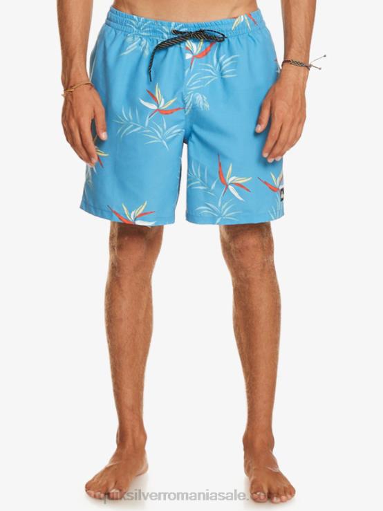 albastru azur se amestecă zilnic 17 salve XT6B674 bărbați Quiksilver