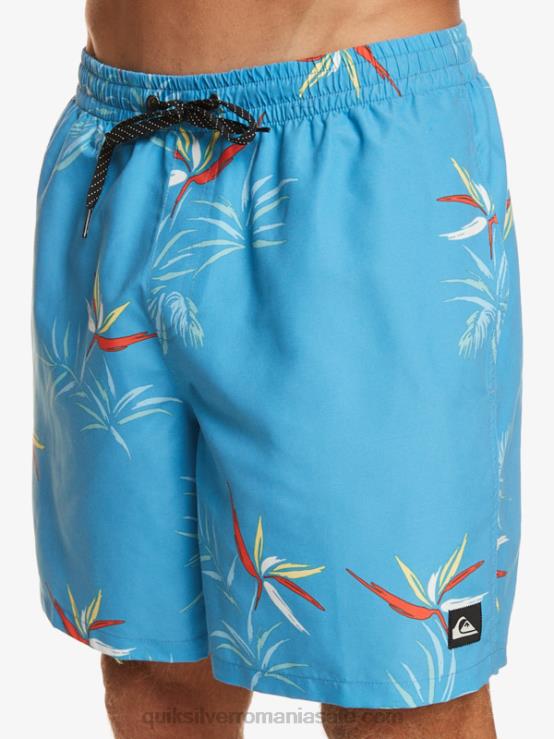 albastru azur se amestecă zilnic 17 salve XT6B674 bărbați Quiksilver