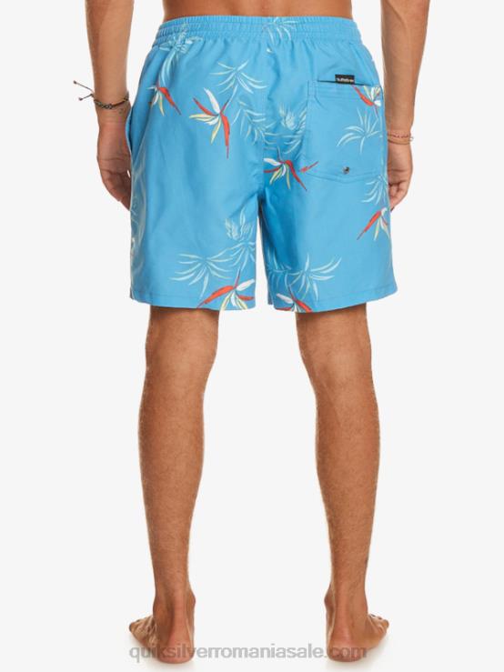 albastru azur se amestecă zilnic 17 salve XT6B674 bărbați Quiksilver