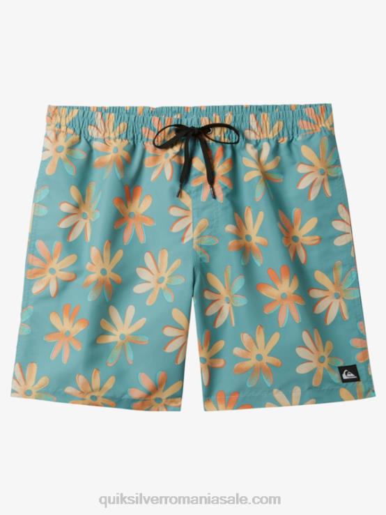albastru cameo re-amestecă 17 salve XT6B353 bărbați Quiksilver