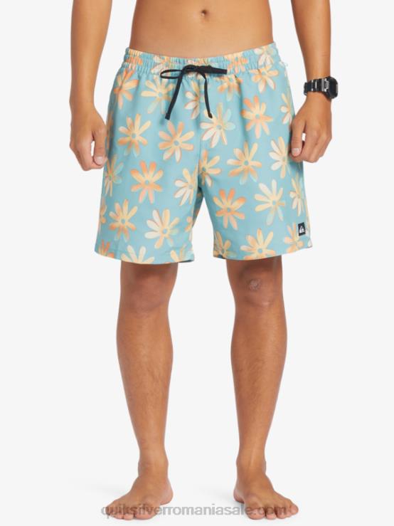 albastru cameo re-amestecă 17 salve XT6B353 bărbați Quiksilver