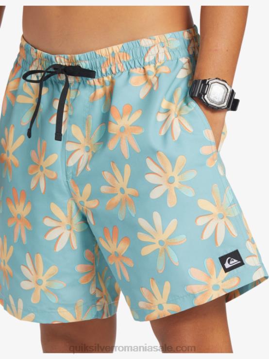 albastru cameo re-amestecă 17 salve XT6B353 bărbați Quiksilver