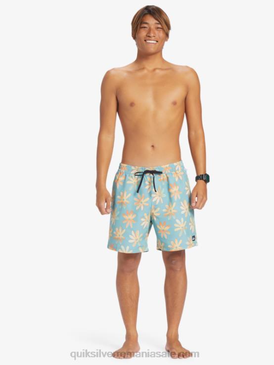 albastru cameo re-amestecă 17 salve XT6B353 bărbați Quiksilver