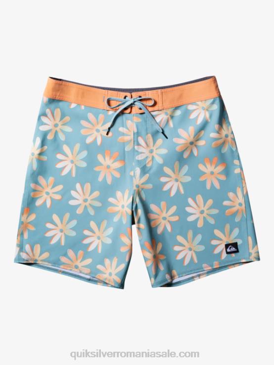 albastru cameo surfsilk qs 69 18 boardshorts XT6B240 bărbați Quiksilver