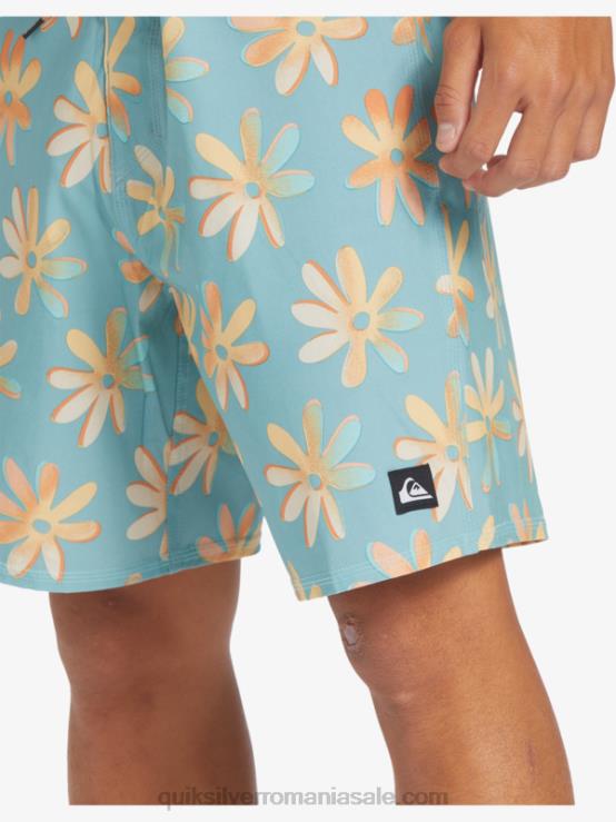 albastru cameo surfsilk qs 69 18 boardshorts XT6B240 bărbați Quiksilver