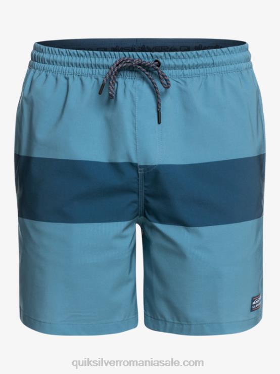 albastru de provincie pantaloni scurți elastic omni training 17 XT6B1690 bărbați Quiksilver
