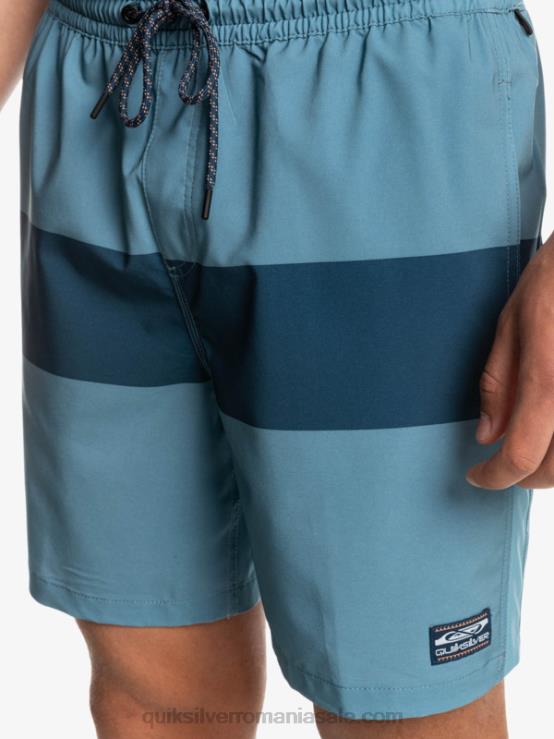 albastru de provincie pantaloni scurți elastic omni training 17 XT6B1690 bărbați Quiksilver