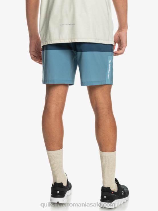 albastru de provincie pantaloni scurți elastic omni training 17 XT6B1690 bărbați Quiksilver