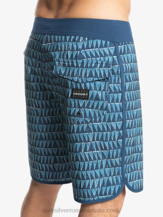albastru de provincie surfsilk hawaii scallop 19 boardshorts XT6B1323 bărbați Quiksilver