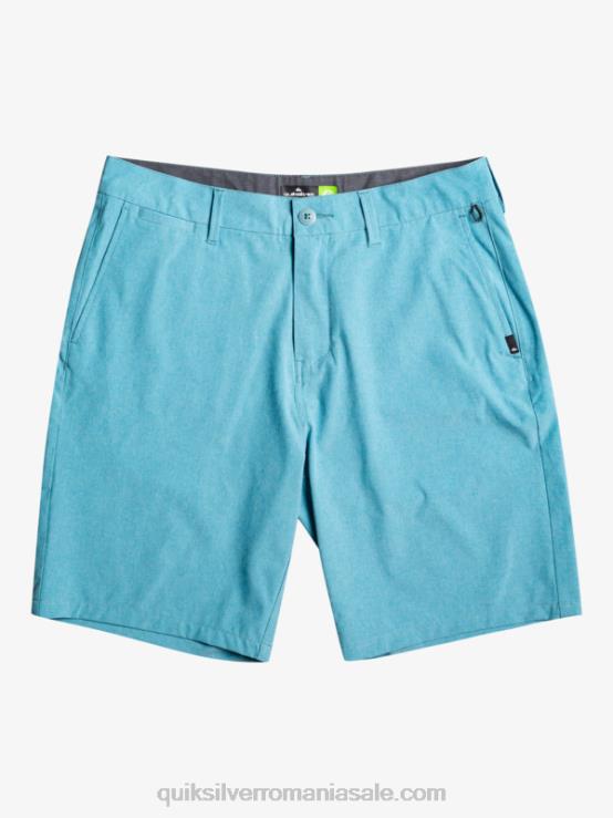 albastru delphinium union heather 20 amphibian boardshorts XT6B75 bărbați Quiksilver