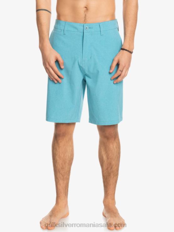 albastru delphinium union heather 20 amphibian boardshorts XT6B75 bărbați Quiksilver