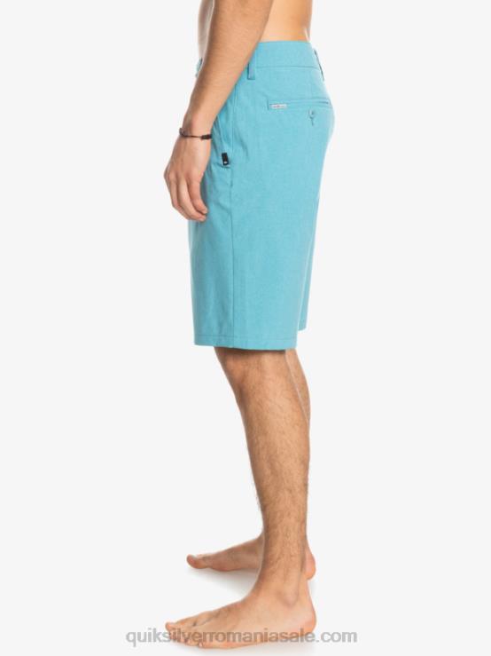 albastru delphinium union heather 20 amphibian boardshorts XT6B75 bărbați Quiksilver