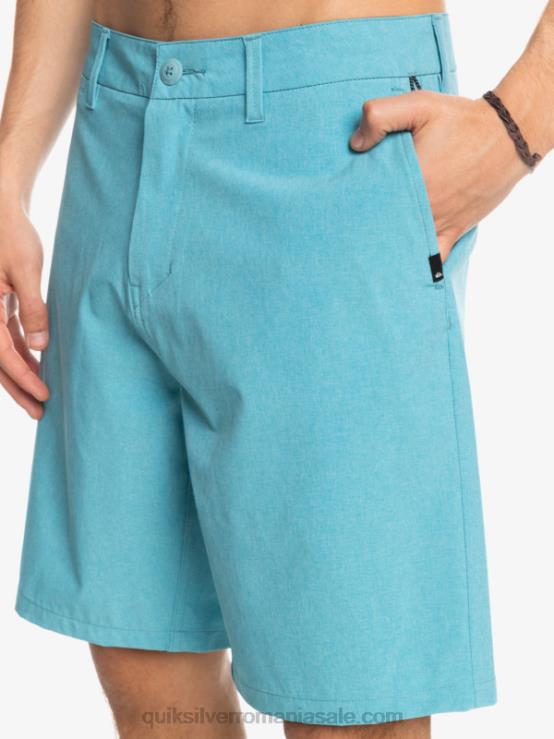 albastru delphinium union heather 20 amphibian boardshorts XT6B75 bărbați Quiksilver