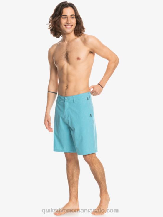 albastru delphinium union heather 20 amphibian boardshorts XT6B75 bărbați Quiksilver