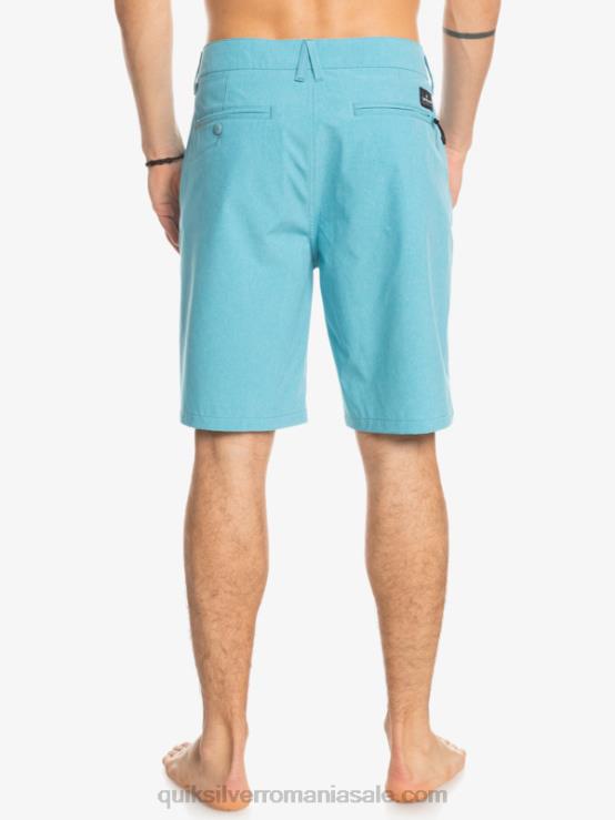 albastru delphinium union heather 20 amphibian boardshorts XT6B75 bărbați Quiksilver