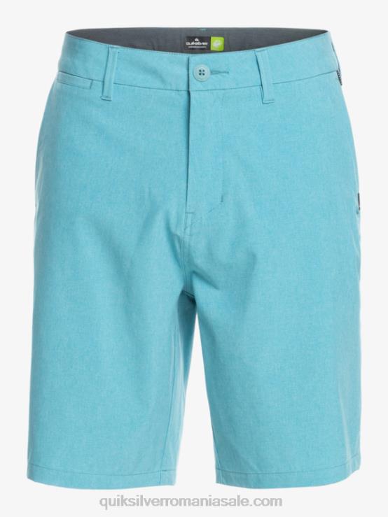 albastru delphinium union heather 20 amphibian boardshorts XT6B75 bărbați Quiksilver