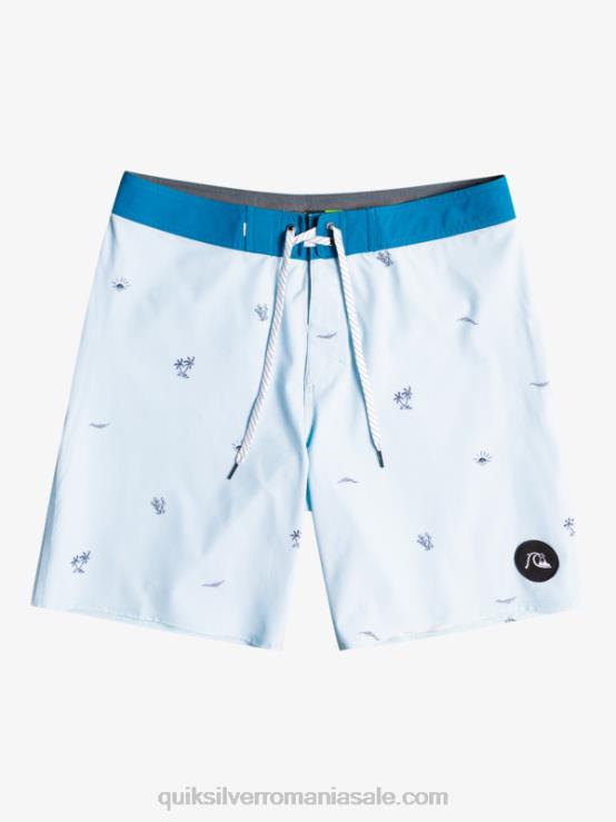 albastru gri surfsilk a distanțat 19 boardshorts XT6B1812 bărbați Quiksilver