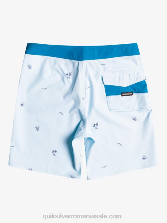 albastru gri surfsilk a distanțat 19 boardshorts XT6B1812 bărbați Quiksilver