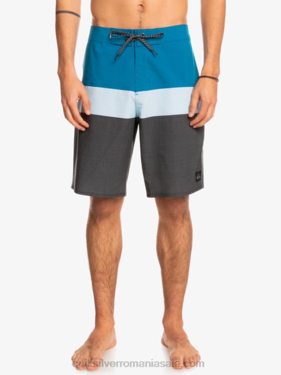 albastru gri surfsilk panel 20 boardshorts XT6B1462 bărbați Quiksilver