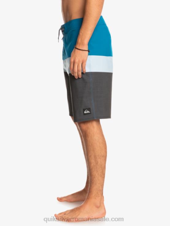 albastru gri surfsilk panel 20 boardshorts XT6B1462 bărbați Quiksilver