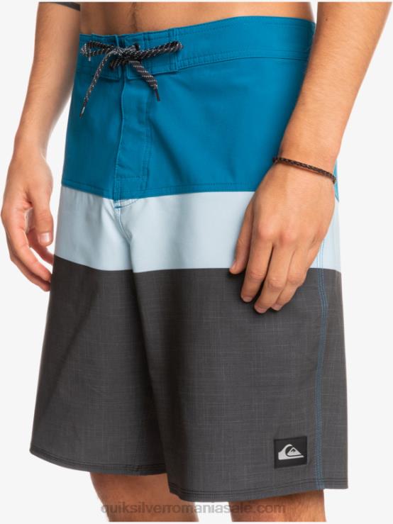 albastru gri surfsilk panel 20 boardshorts XT6B1462 bărbați Quiksilver