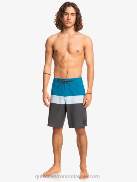 albastru gri surfsilk panel 20 boardshorts XT6B1462 bărbați Quiksilver