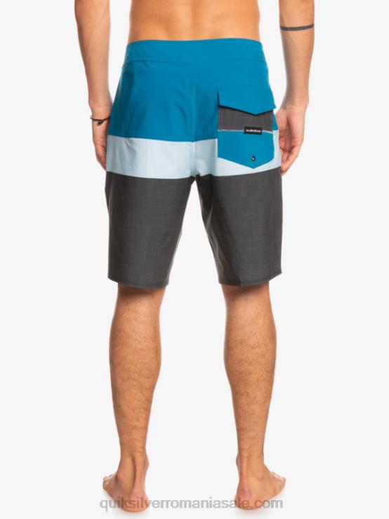 albastru gri surfsilk panel 20 boardshorts XT6B1462 bărbați Quiksilver