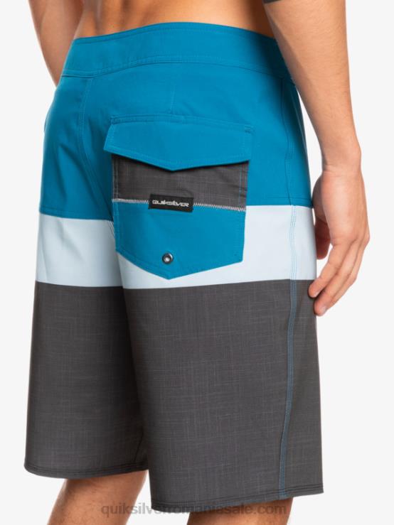albastru gri surfsilk panel 20 boardshorts XT6B1462 bărbați Quiksilver
