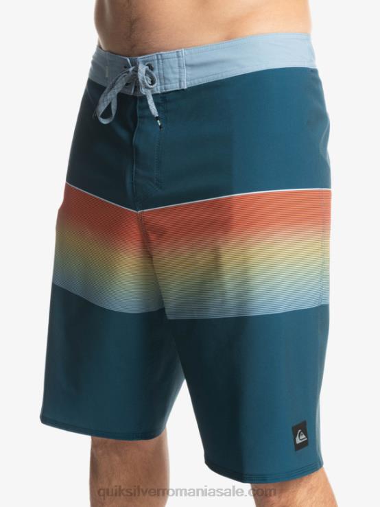 albastru majolica surfsilk slab 21 boardshorts XT6B1411 bărbați Quiksilver