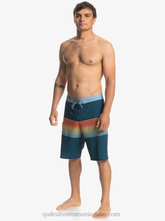 albastru majolica surfsilk slab 21 boardshorts XT6B1411 bărbați Quiksilver