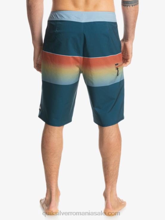 albastru majolica surfsilk slab 21 boardshorts XT6B1411 bărbați Quiksilver