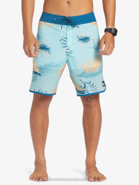 albastru marocan highlite scallop 19 boardshorts XT6B27 bărbați Quiksilver