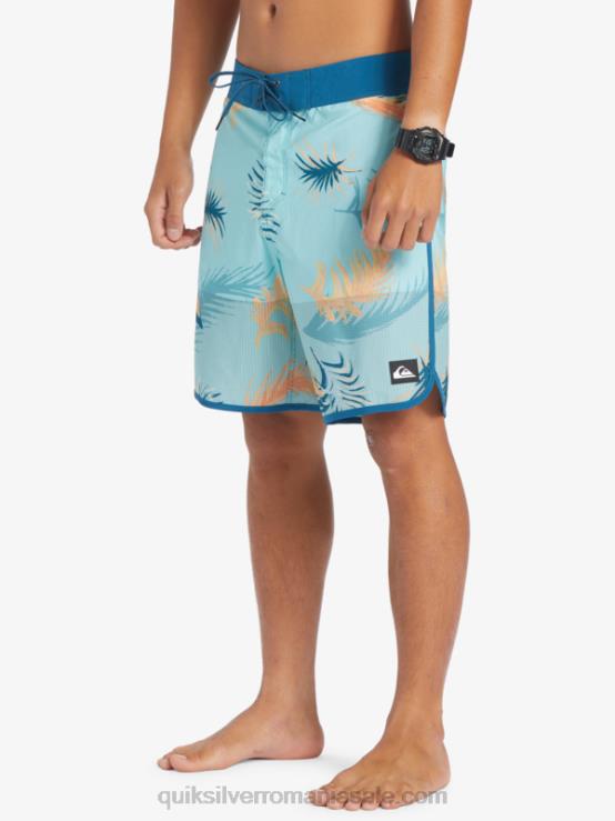 albastru marocan highlite scallop 19 boardshorts XT6B27 bărbați Quiksilver