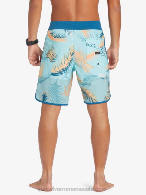 albastru marocan highlite scallop 19 boardshorts XT6B27 bărbați Quiksilver